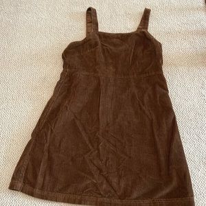 American Eagle Brown Corduroy jumper XS